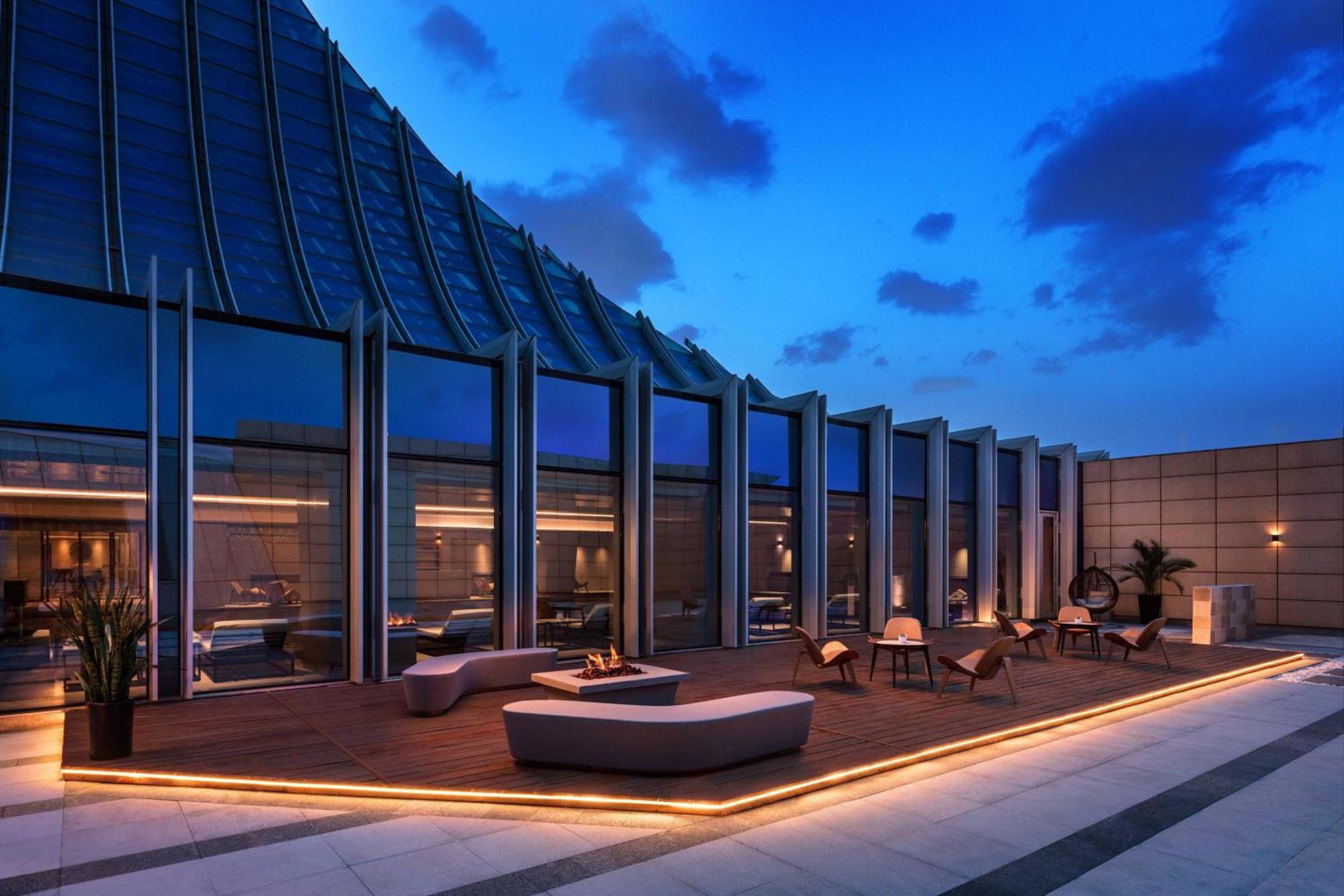 Jw Marriott Hotel Yinchuan Exterior foto